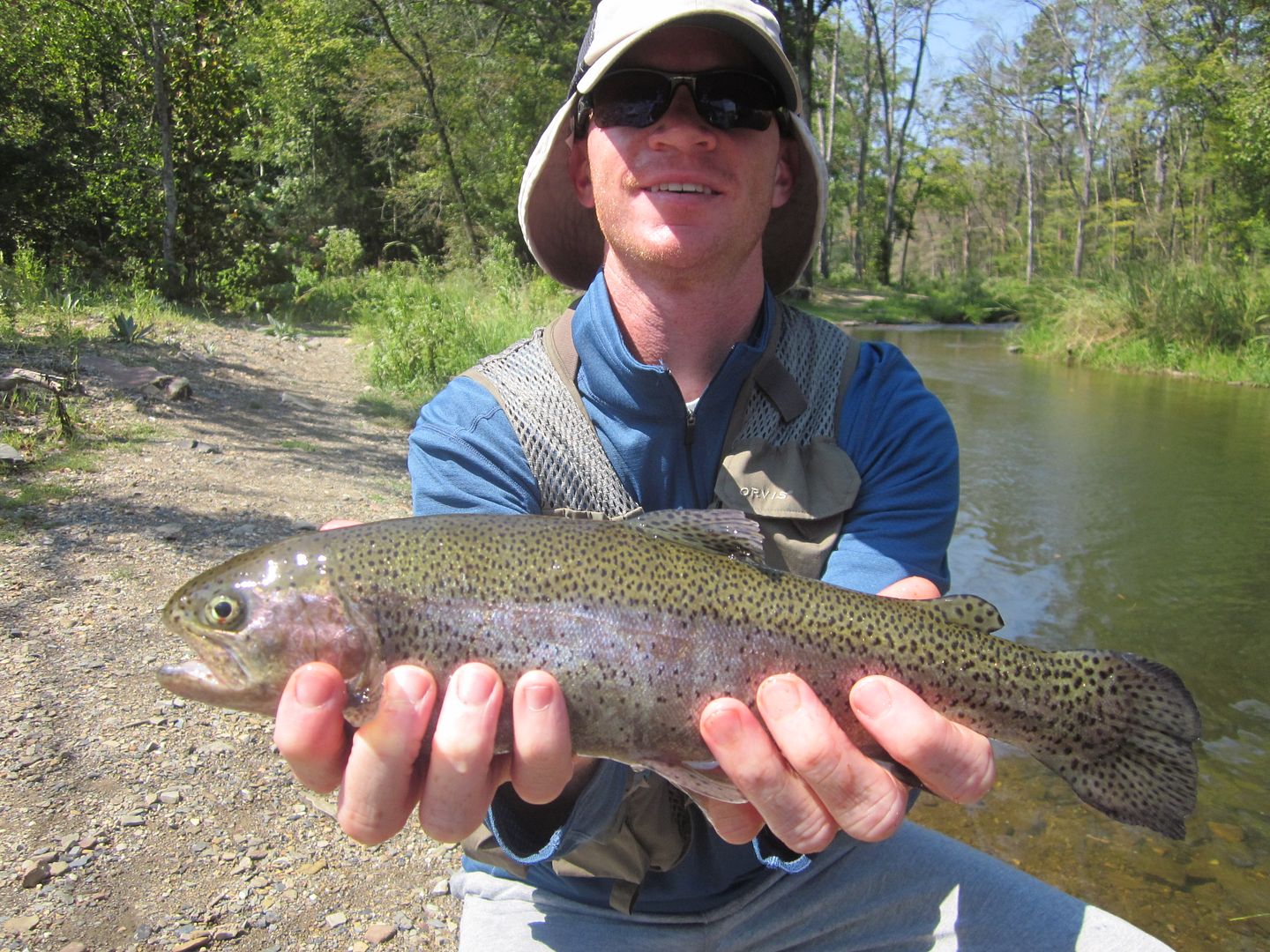 Lower Mt Fork River Broken Bow,OK Trout Fishing Report With Pics